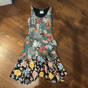 Mauve floral print Dress